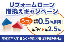 リフォームローン借換