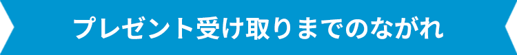 プレゼント受け取りまでのながれ